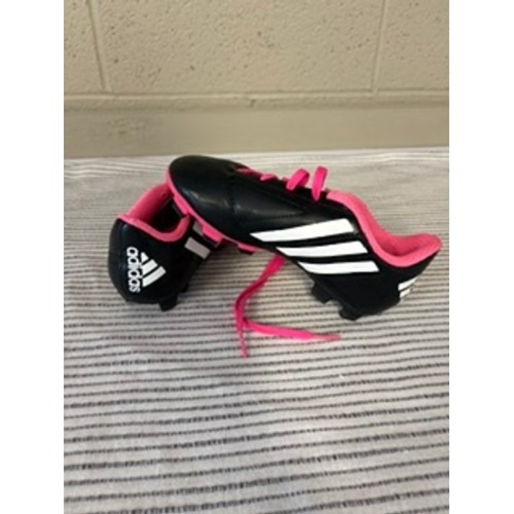 Adidas Goletto V FG J Kids Soccer Cleats Black Pink White B25994 Size 13K